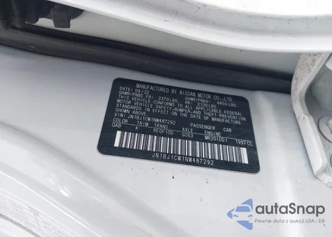 2022 Nissan Rogue Sport Sl Awd Xtronic Cvt из США, поврежденный, VIN JN1BJ1CW1NW487292